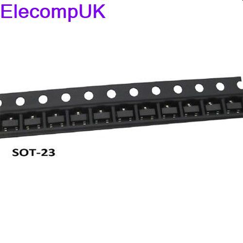 Toshiba TBC847B,LM(T NPN Transistor, 200 MA, 50 V, 3-Pin SOT-23 RS - Foto 5