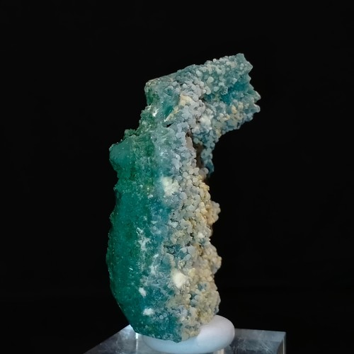 Ágata de uva calcedonia sobre matriz de celadonita espécimen mineral natural 538ct - Imagen 10 de 10