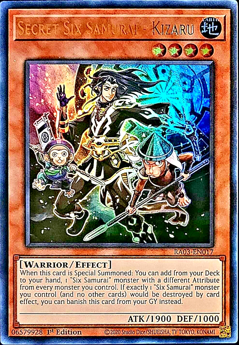 Secret Six Samurai - Kizaru RA03-EN017 (UR) | eBay