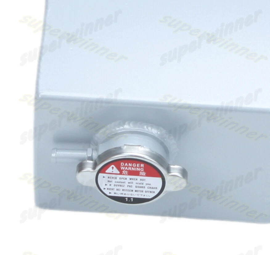 Tanque de desbordamiento de refrigerante de aluminio para camioneta Chevrolet Silverado 3500 2500 HD 07-10 Foto 2 de 4