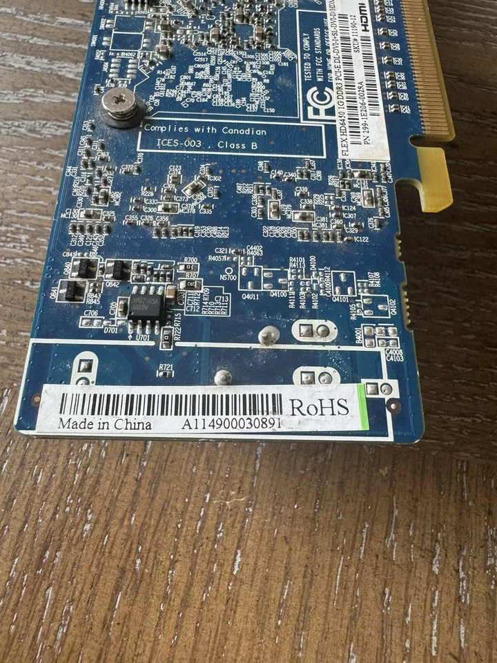 Sapphire FLEX HD6450 1G DDR3 PCI-e DL-DVI-I+SL-DVI-D/HDMI - Image 4 of 4