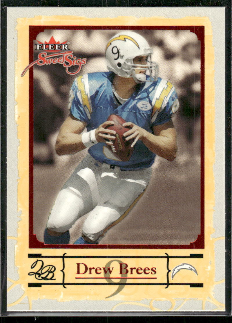 2004 Fleer Sweet Sigs #69 Drew Brees