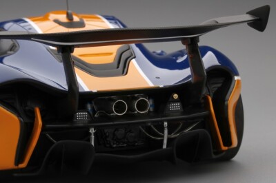 TSM MODEL TSM181008R 1/18 McLAREN P1 GTR #34 Blue Orange