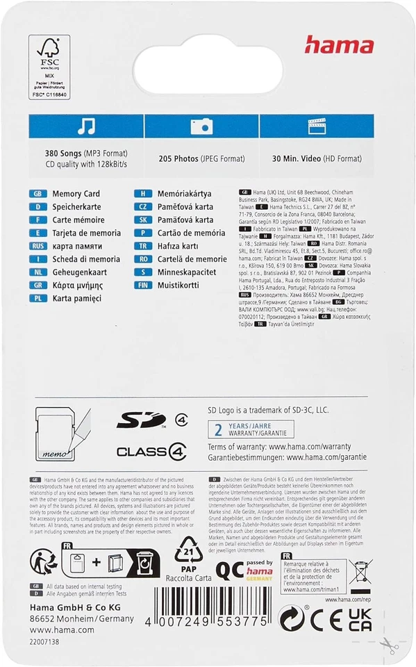 2GB SD Memory Card For Ricoh Caplio R5 Digital Camera - Image 4 of 4