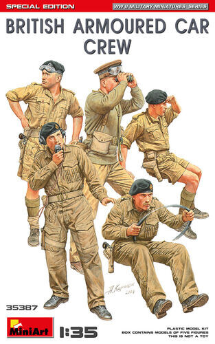 Miniart 35387 British Armoured Car Crew - Special Edition MaßStab 1/35-image