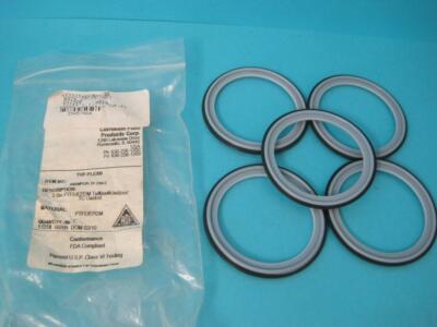 NEW LOT OF 5 TUF-FLEX A40MPGR-TF-250-E GASKET 2.5'' INCH PTFE/EPDM  UNITIZEDTC