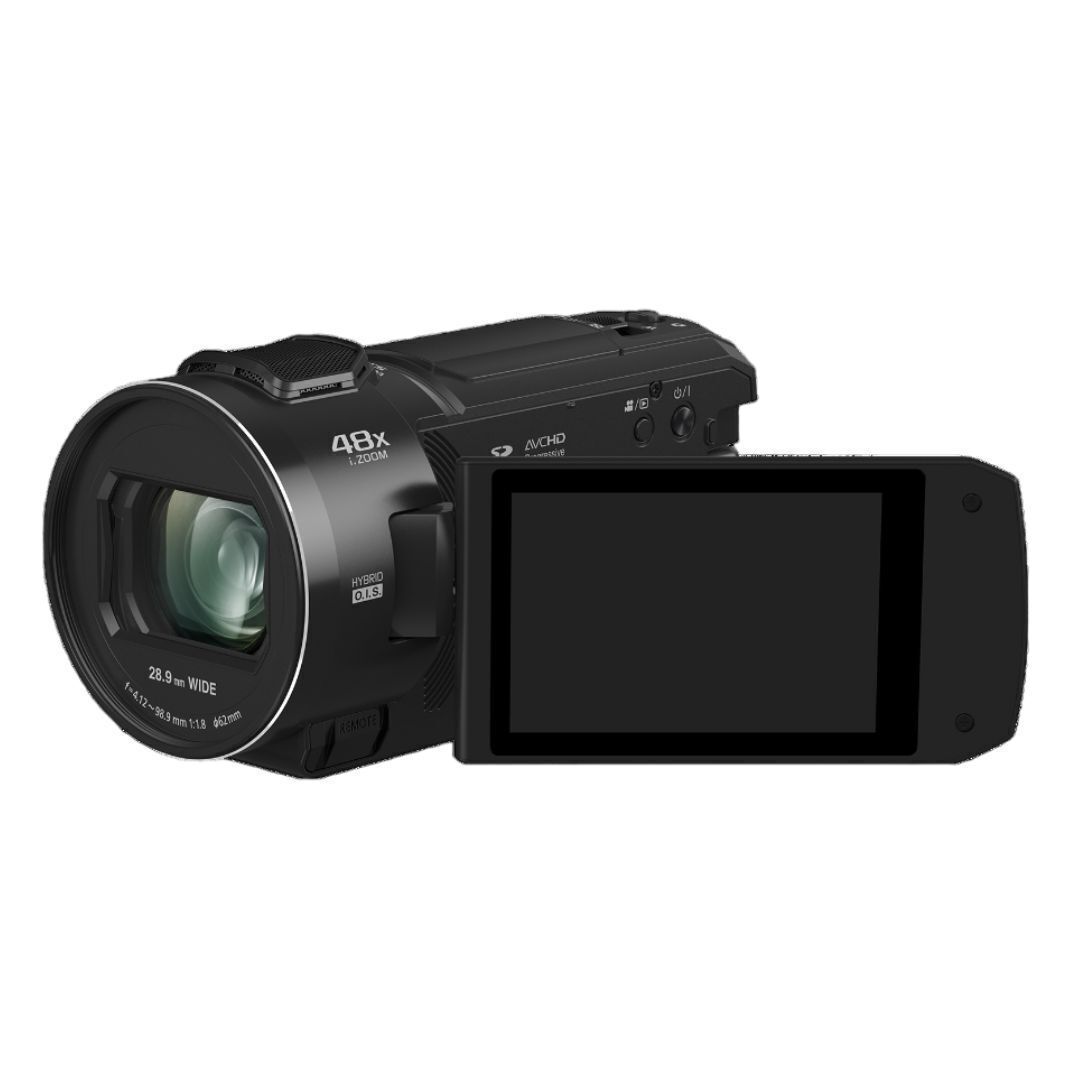 Panasonic V900 Full HD Black Camcorder 24x Optical Zoom and