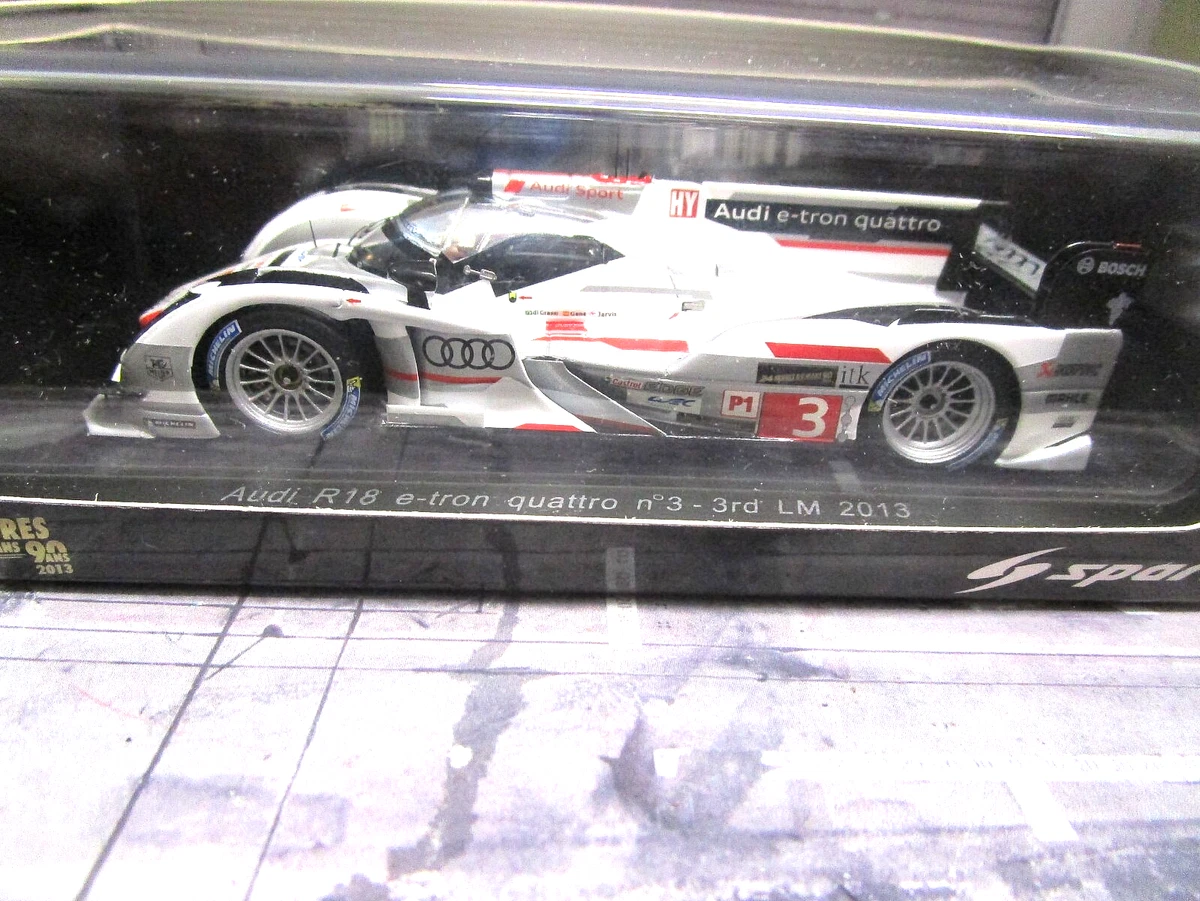 Audi R18 Ultra – 5ème Le Mans 2012 – Dumais/Duval – Spark S3702 – 1/43 – Neuve