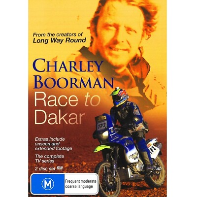 Charley Boorman - Race To Dakar (DVD, 2006, 2-Disc) PAL Region Free [NEW SEALED]