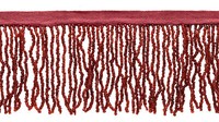 B40684-GL-E10-Y12, Craft-Fringe-Trim, Dunkel Weinrot [11M]