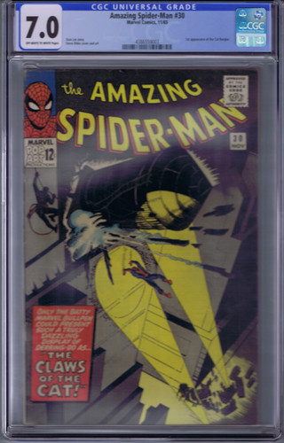 Amazing Spider-Man #30 Marvel 1965 CGC 7.0 (F/VF) The Claws of the Cat !