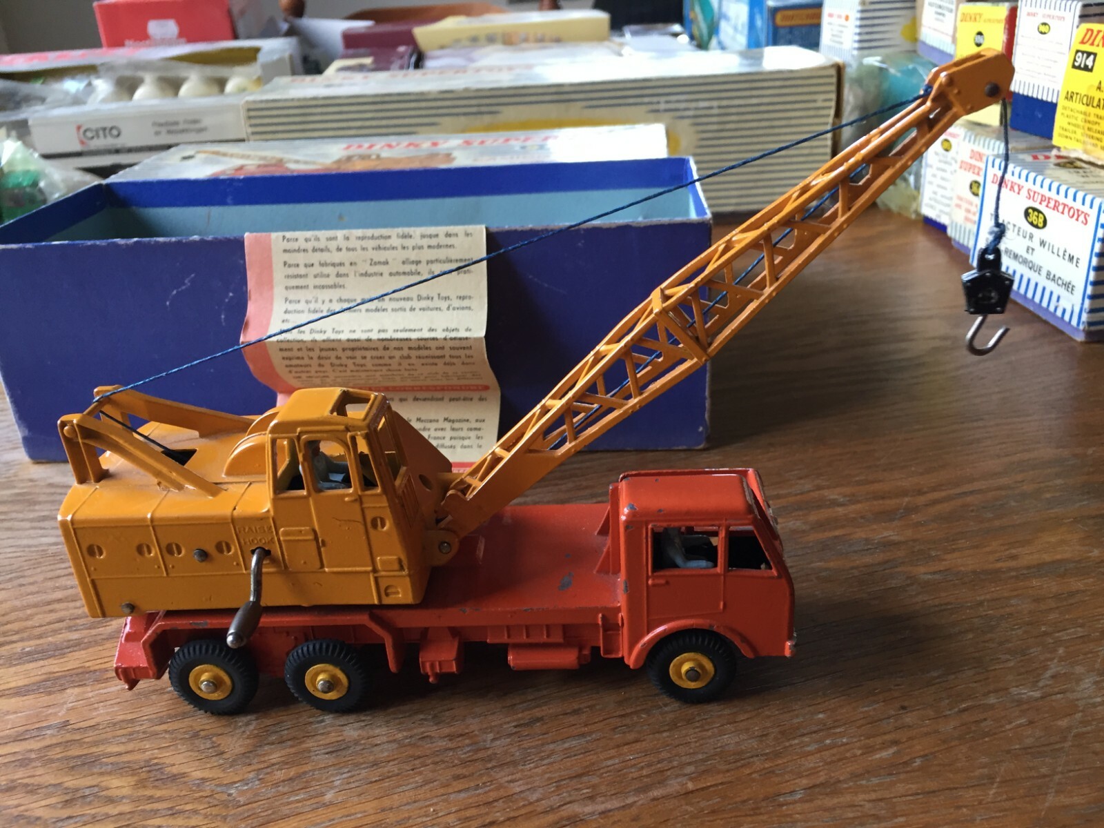 Dinky supertoys 972 20 Ton Lorry Mounted Crane Boite d