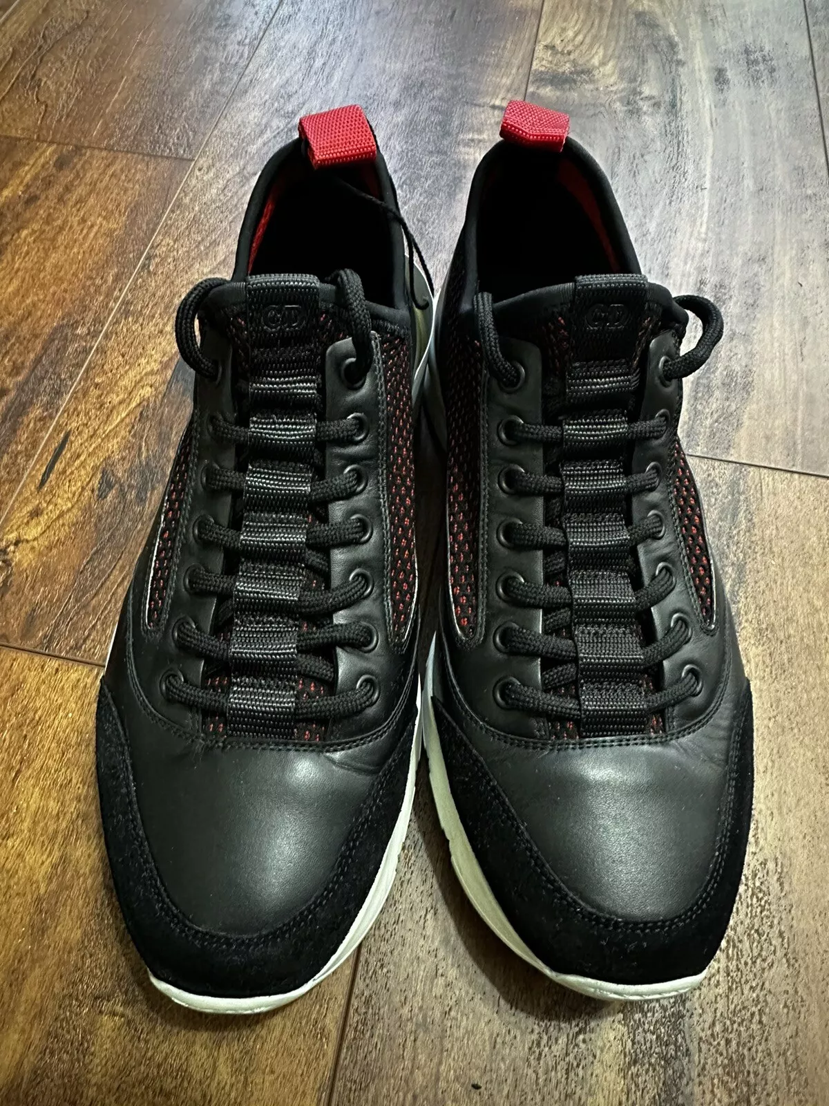 Baskets en cuir d'occasion Christian Dior Homme Kris van Assche taille US8,5 EU41,5