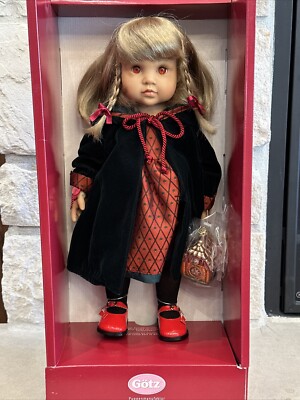 S1) 32003 NOELLE Gotz Artist Doll Designed HILDEGARD GUNZEL Red Eyes #354