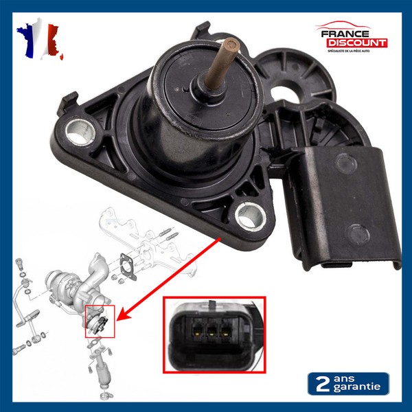 Partsline Turbolader Geber Wastegate Position Sensor 2008 207 208 308 1.6 HDI-image