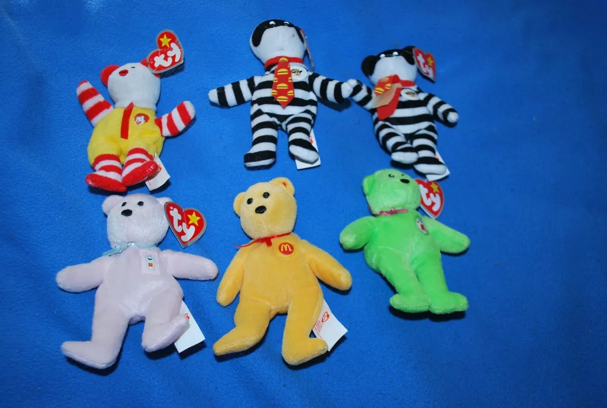 2004 mcdonalds hot sale beanie babies