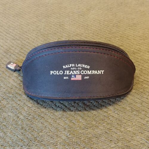 RALPH LAUREN MFG CO POLO JEANS CO Zip Case for Sunglasses - Picture 1 of 9