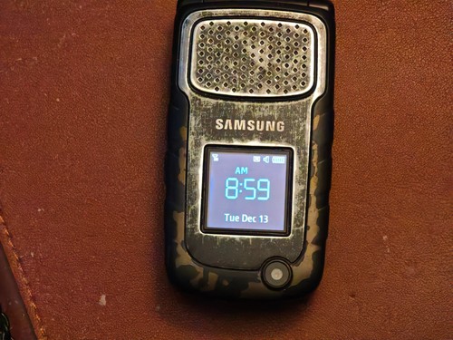 Téléphone portable à clapet rétro robuste Samsung Rugby II 2 SGH-A847D (TELUS) 2 MP - Photo 6 sur 17