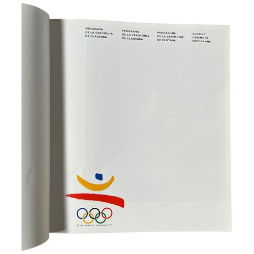 Ceremonia de clausura del programa Juegos Olímpicos Barcelona España 1992 - Imagen 3 de 7