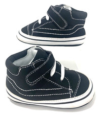 KOALA KIDS Black White Baby Toddler Sneakers Sz 2 SAVE