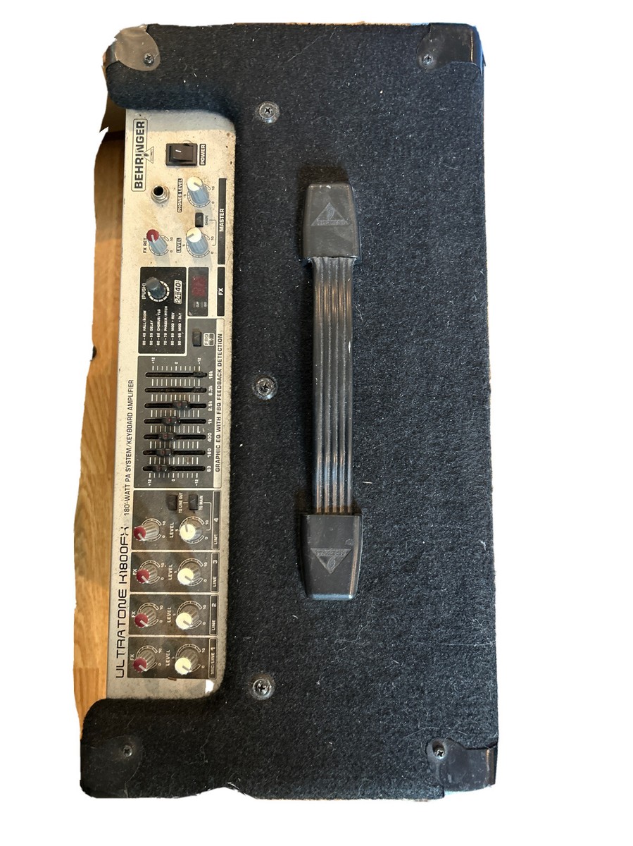 Behringer ULTRATONE K1800FX 180-Watt 4-Channel Keyboard Behringer ULTRATONE K1800FX 180-Watt 4-Channel Keyboard
