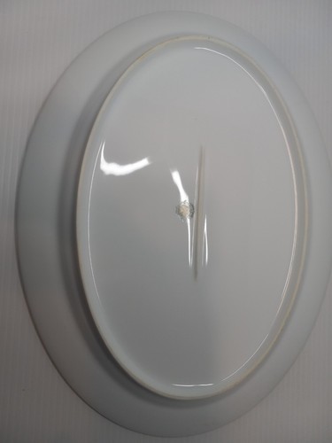 Noritake 16" Oval Platter N-55 Burgundy Red Gold Edge Floral Sprays 1933 Antique - Picture 8 of 19