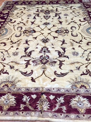 8'3'' x 9'10'' New Pakistani Peshawar Oriental Rug - Veg Dye - Hand Made 100% Wool