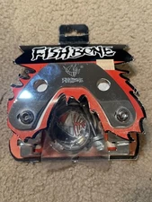 NOS FISHBONE CHROME U-PLATE OLD SCHOOL BMX GT HUTCH