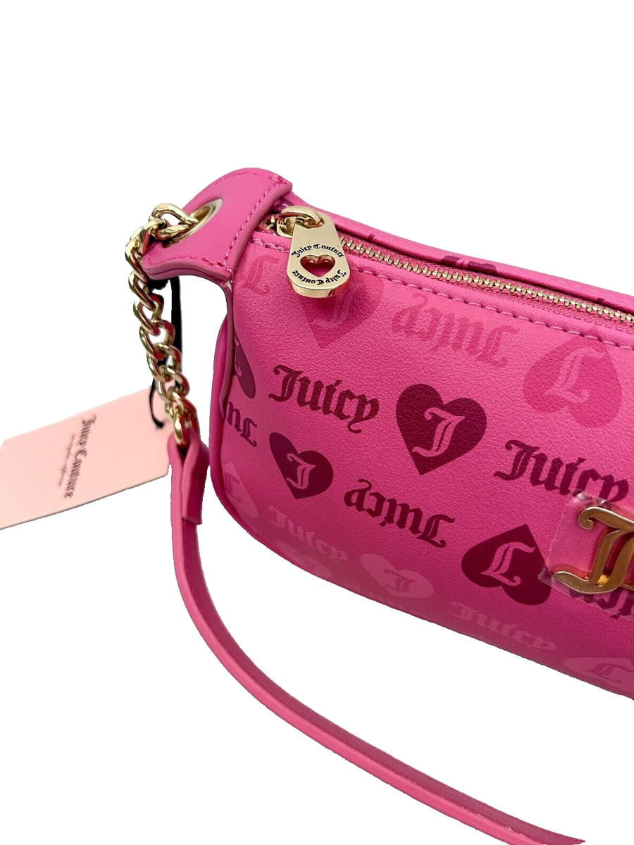 Juicy Couture Juicy Pink Girls Just Wanna Have Fun Shoulder Juicy Couture Juicy Pink Girls Just Wanna Have Fun Shoulder