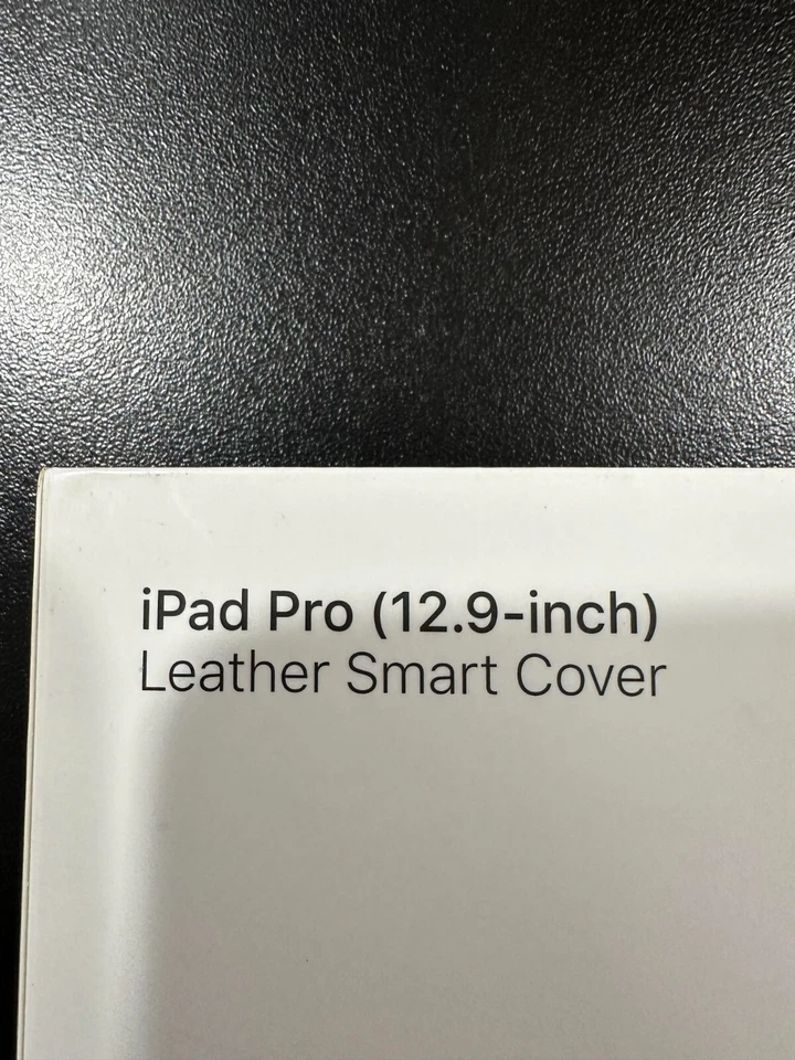 Brand New Apple iPad Pro Leather Smart Cover, 12.9 inches, Midnight Blue - Image 3 of 4