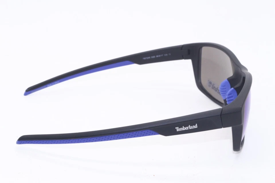 NUEVAS GAFAS DE SOL TIMBERLAND TB7200 02D *3 MARCOS AUTÉNTICOS ESPEJO AZUL 58-17 Foto 3 de 4