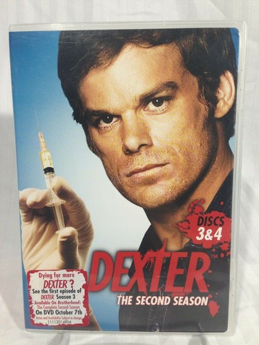 Dexter - Season 2 - Disc 3 & 4 : DVD Disc Only - Replacement Disc - Picture 1 of 2