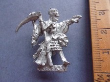 Skeleton Commander Hero Leader w Scythe Citadel GW C17 Undead 1980s Metal