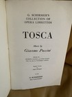 Tosca Libretto, Metropolitan Opera, 1956, Text & English Translation — photo 7