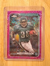 2024 Topps Chrome Brian Westbrook #156 Purple Speckle #d/399 - Eagles