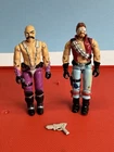 1986 Vintage Hasbro Gijoe Cobra Dr Mindbender, & Monkeywrench Action Figure Lot