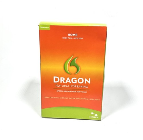 Dragon Naturally Speaking Home Version 11 With Head Set New Sealed