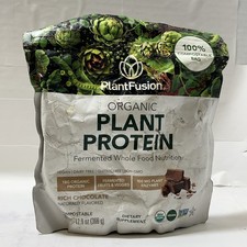 Organic Plant Protein, Rich Chocolate, 12.9 oz 366 g Exp06/2026