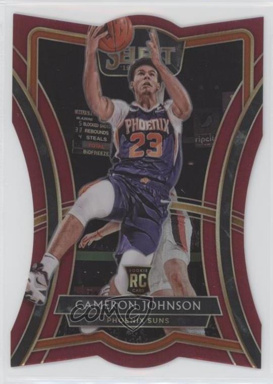 2019-20 Panini Select Premier Level Maroon Prizm 37/175 Cameron Johnson #154 tj1
