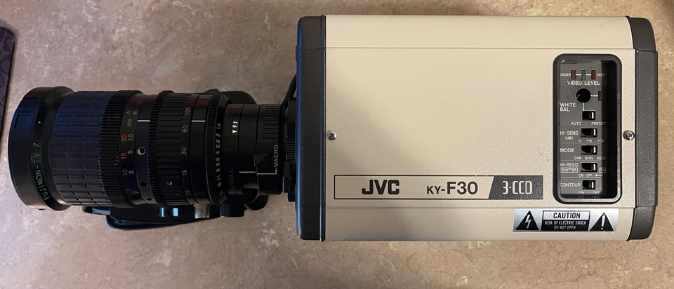 JVC KY-F30 CCD Video Camera Good Condition - "AS-IS" - Image 4 of 4