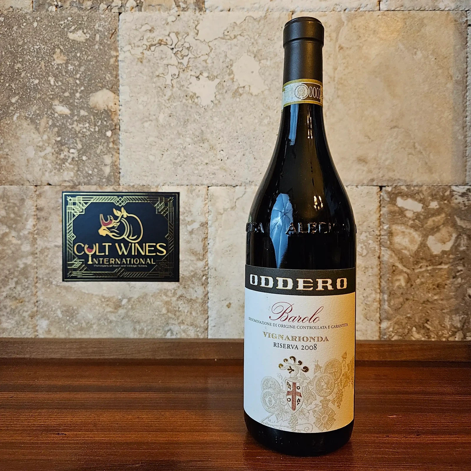 2008 Poderi Oddero Vigna Rionda Barolo Riserva red wine, Italy [97pts]