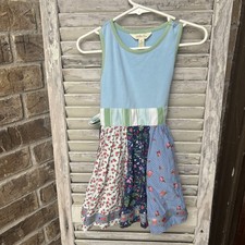 Matilda Jane Brilliant Daydream Dreamcatcher Dress - Size 4 - Blue Floral