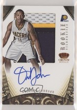 2012-13 Panini Preferred Rookie Silhouettes Prime 24/25 Orlando Johnson Auto 3c7