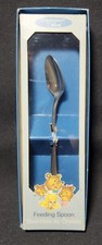 Vtg Oneidacraft Deluxe Stainless Infant Baby Feeding Spoon Lasting Rose
