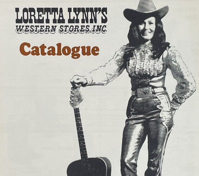 Original Loretta Lynn's on Western Stores Inc. Catalogue Photo Brochure