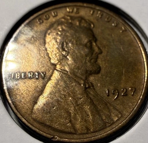 1927 P Lincoln Wheat Cent RB VF/XF - #T378