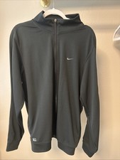 Nike Performance Men  s Zip Up Polyester Black Jacket XL