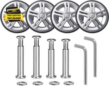 Luggage Suitcase Replacement Wheels Luggage Replacement Wheels Wear-Resistant Mu