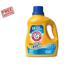 Plus OxiClean Fresh Scent Liquid Detergent, 100.5 Fl Oz - Powerful Stain Remover 0.15 per gallon