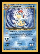 Croconaw 31/111 Uncommon Neo Genesis Pokemon Unlimited Moderately Played on eBay